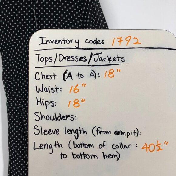 Le Chateau Black white Polka Dot short sleeve ruched NWT Dress Size XL - Picture 15 of 16